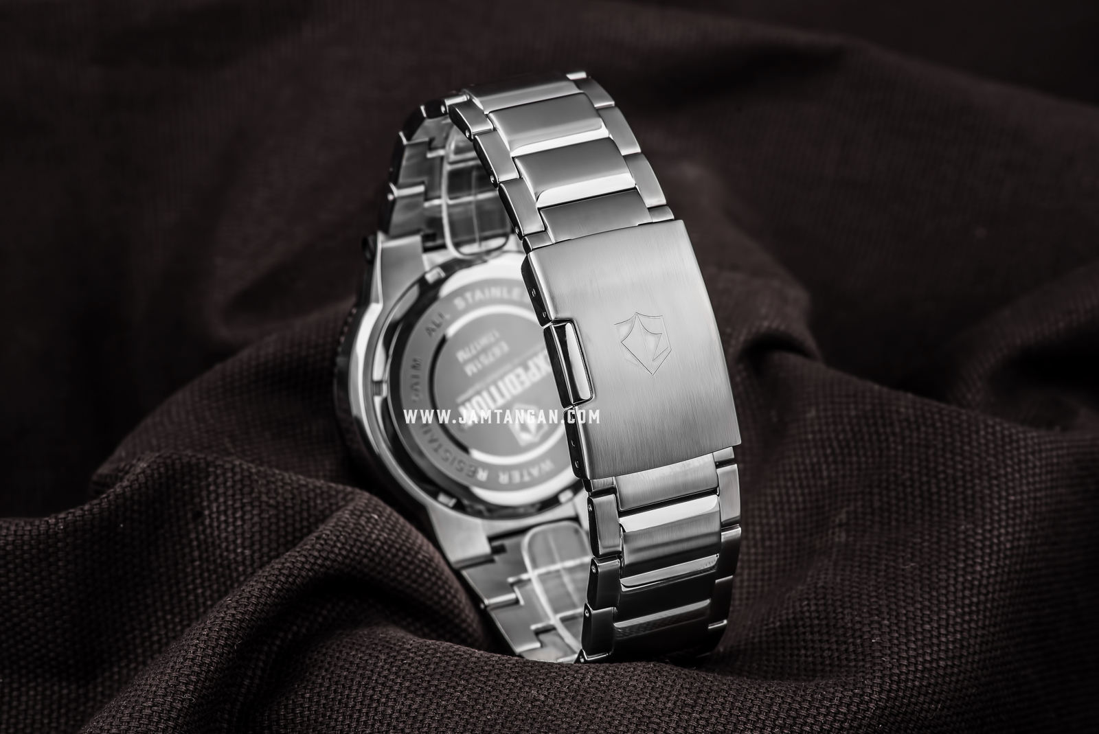 Expedition E 6751 MC BTBBA Chronograph Men Black Dial Stainless Steel Machtwatch